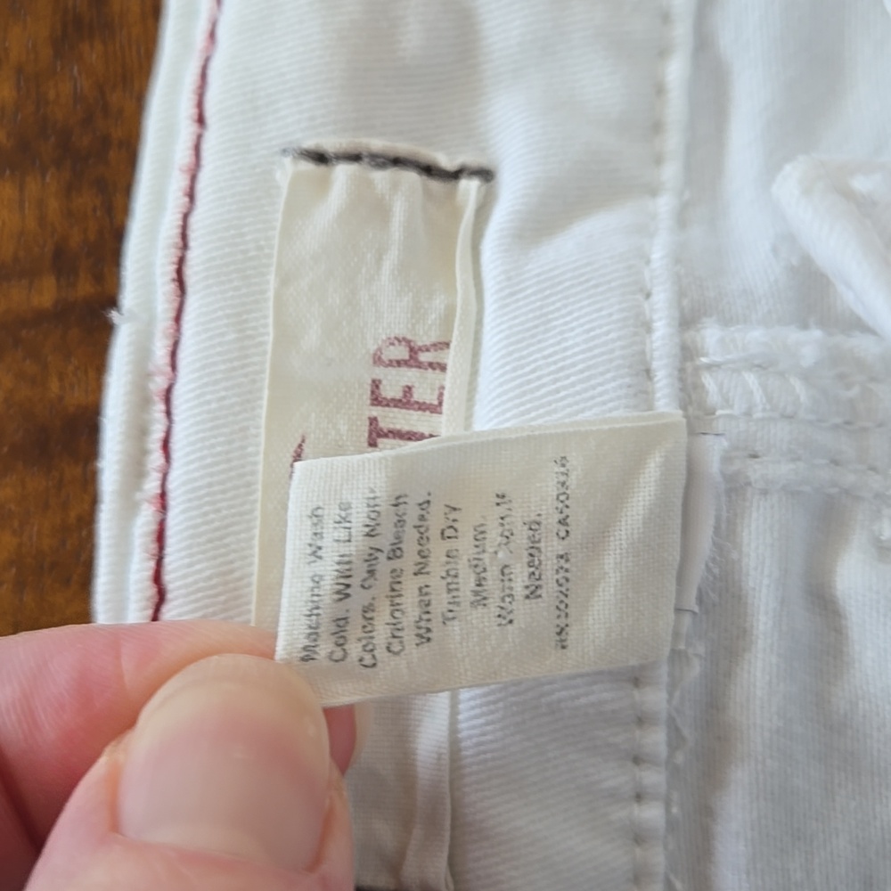 Hollister Rare Y2K Vintage White Low-Rise Micro Mini Skirt Size 7 - Picture 3 of 7